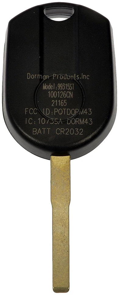 Mando a distancia de entrada sin llave Dorman 99315ST 4 botones para modelos Ford 12-20 seleccionados Foto 2 de 4