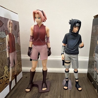 Banpresto Grandista Naruto Sakura Haruno & Sasuke Uchiha PVC Boxed
