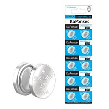 321 SR616SW 1.5V Silver Oxide Watch Battery 10-Pack 