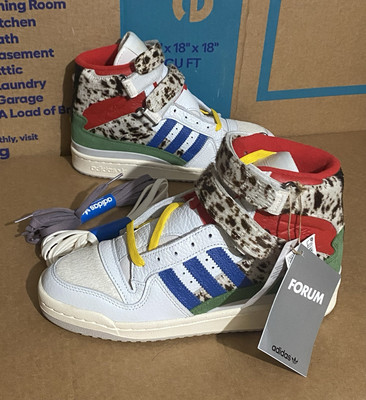 adidas women Forum 84 High x Tulie Yaito  wearable luxury  size 7.5