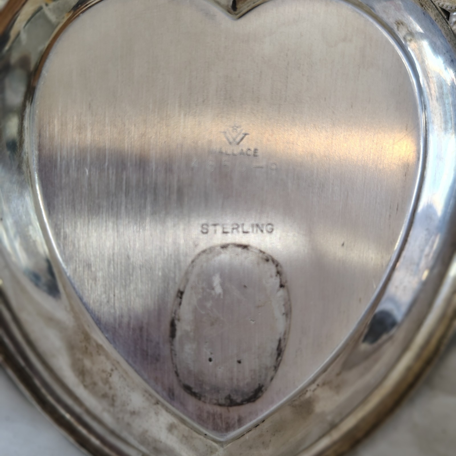 Wallace Sterling Silver Sweetheart Candy Dish