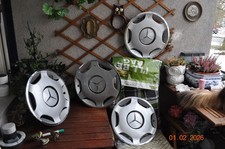 4x Orig MERCEDES  Radkappe 15 Zoll - W201 124 - 124 401 14 24 OLDTIMER TOP 1A!!!