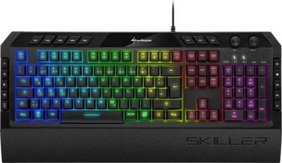 Sharkoon Skiller SGK5, LEDs RGB, USB, DE Gamer Tastatur, Gaming Keyboard
