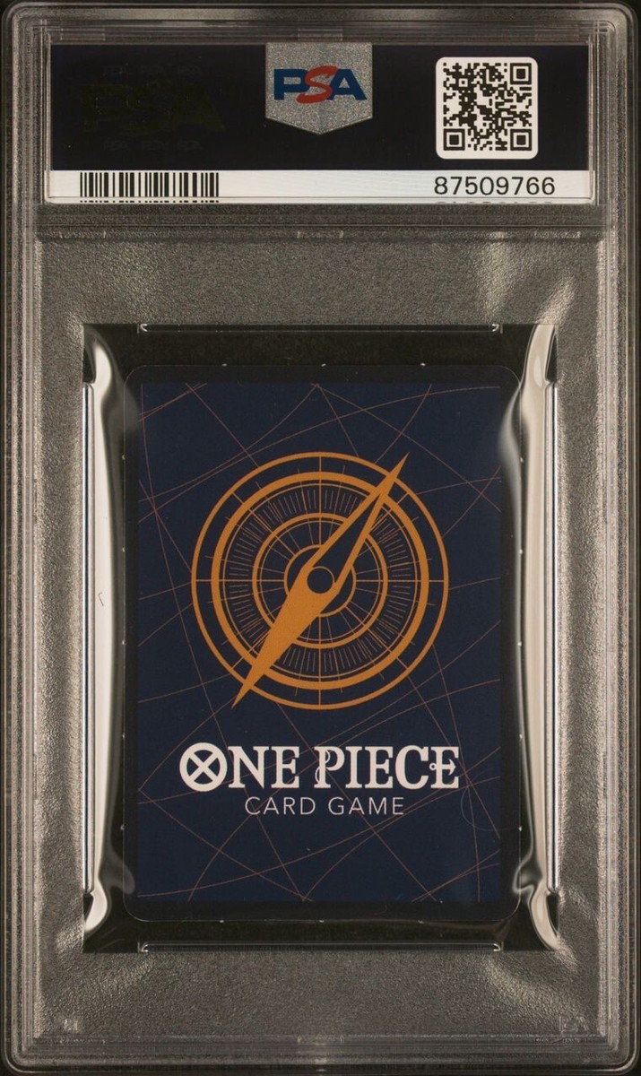 2023 One Piece Japanese Mini April Holo #120 Shanks PSA 10