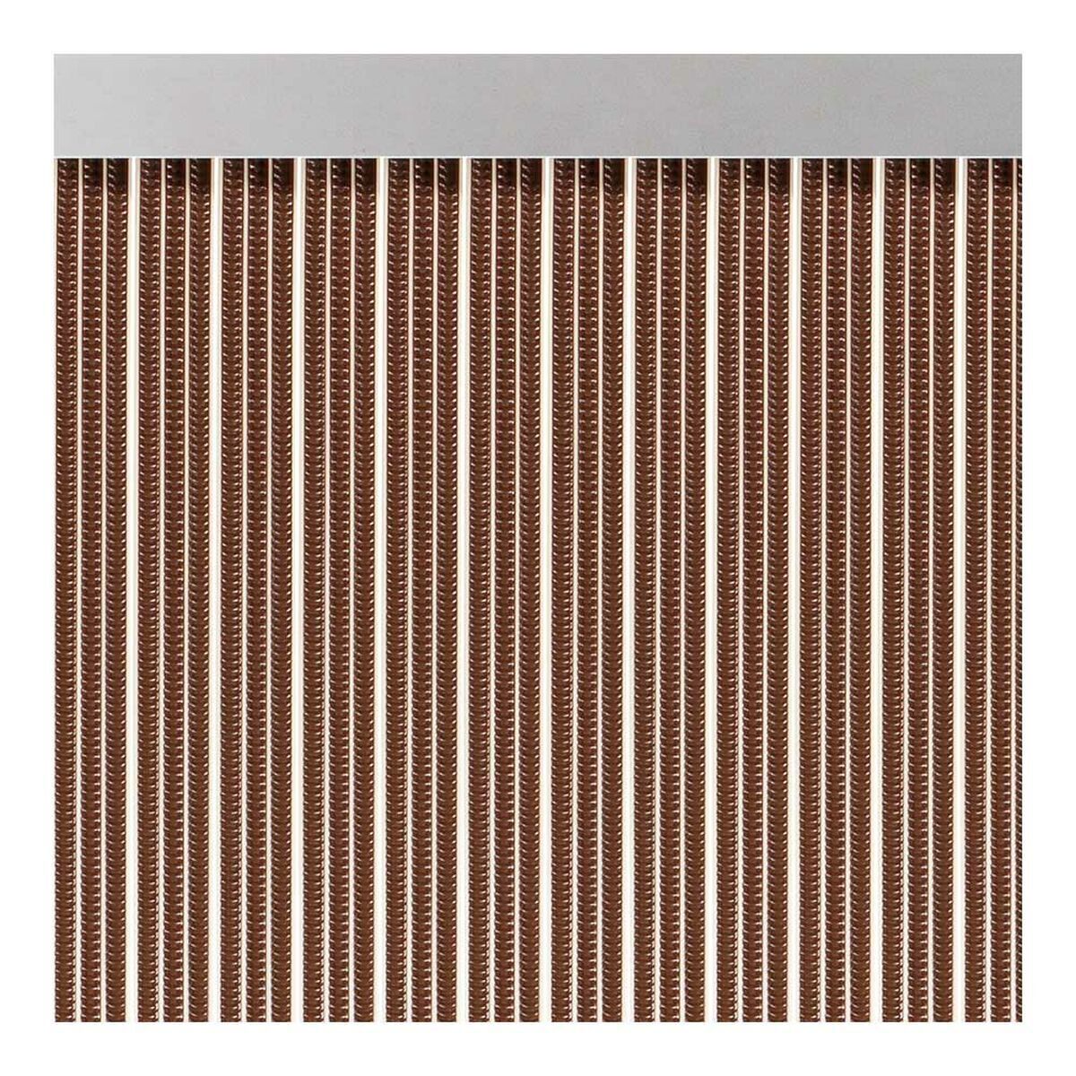 Cortina Acudam S-350 Puertas Marrón Exterior PVC Aluminio Cintas 90 x 210...