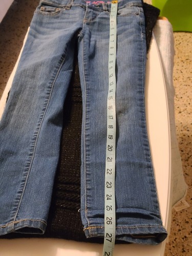 The Children’s Place Skinny Stretch Girls Size 6X/7 Jeans Denim Gently Loved - Picture 5 of 9