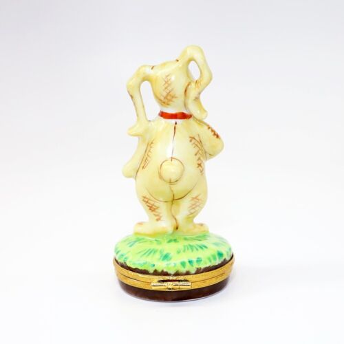 Limoges, France Porcelain 'Bedtime Bunny' Stuffed Rabbit Trinket Box by Artoria - Picture 2 of 5