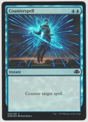 RETRO FOIL Counterspell JAPANESE Dominaria Remastered Release