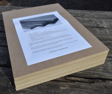 MDF Sheet 4 x A3 ( 297mm x 420mm ) Pack MEDITE Moisture Resistant MDF 18mm Thick