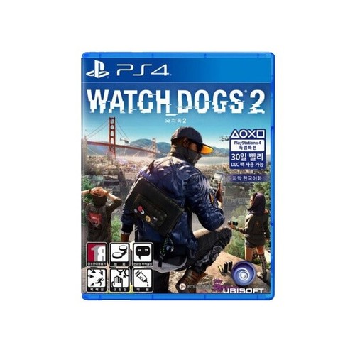Watch Dogs 2 PS4 PlayStation 4 Game Complete CIB Tested San