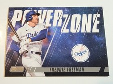 2022 Stadium Club Baseball Power Zone #PZ-15 Freddie Freeman -  Dodgers