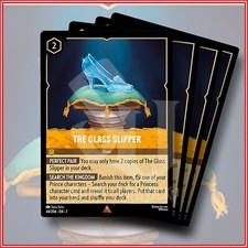 Disney Lorcana: The Glass Slipper 44/204 Rare Archazia's Island x4