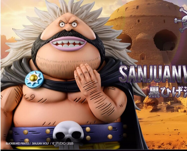 YZ Studio One Piece Sanjuan Wolf Resin Statue Pre-order WCF Scale