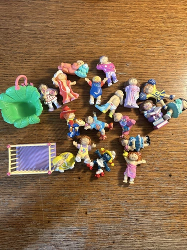 Lot Of 20 Vtg 1980's PVC Cabbage Patch Collectible Figures Cake Toppers