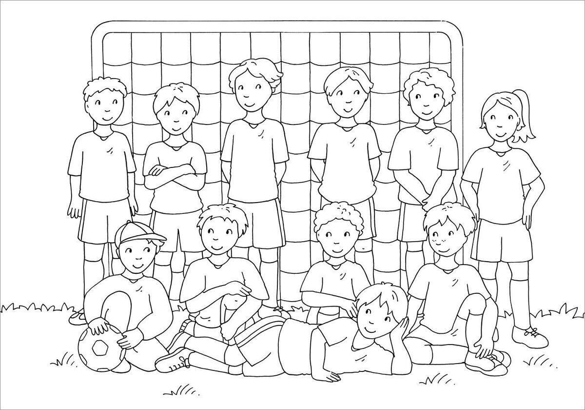 Thumbnail - Tessloff Mein Schönstes Malbuch. Fußball