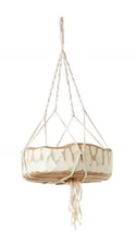 Creative Co-Op DA7233 Macramé Plant Hanger 27-1/2" Long PLANTER NOT INCLUDED
