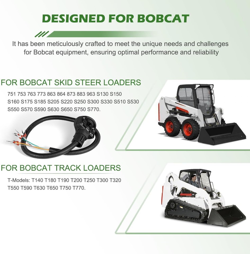 2 Lampadine LED Luminose Accecanti Per Bobcat 553,751,753 - Foto 2