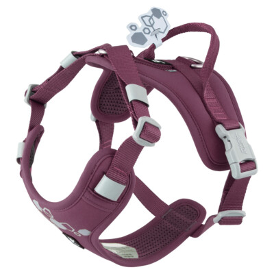 Hurtta Weekend Warrior Hunde Geschirr II ECO eggplant (violett), diverse Größen