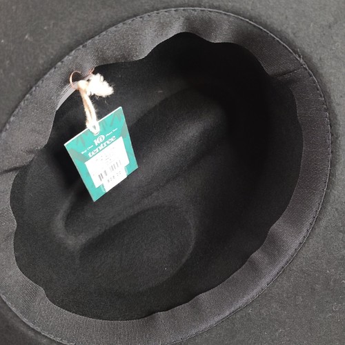 tentree Womens Black Festival Boho Wanderlust Recycled Wool Hat Sz Medium/Large - Picture 9 of 11