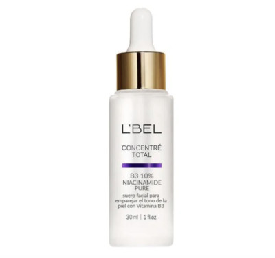L'Bel Concentre Total B3 Niacinamide Pure Facial Serum Evens Skin Tone