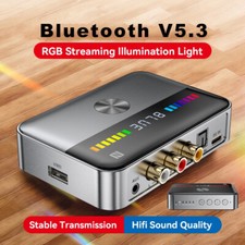 Wireless Bluetooth Audio Transmitter Receiver HiFi Music Adapter AUX RCA NFC DAC