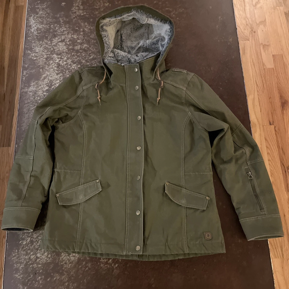 Noble outfitters girl top tough canvas jacket