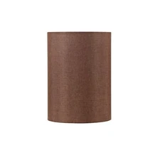 Aspen Creative 31310, Hardback Drum Contemporary Spider Lamp Shade, Dark Brow...