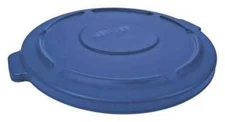Rubbermaid Fg263100blue Brute Round  Blue  Trash Can