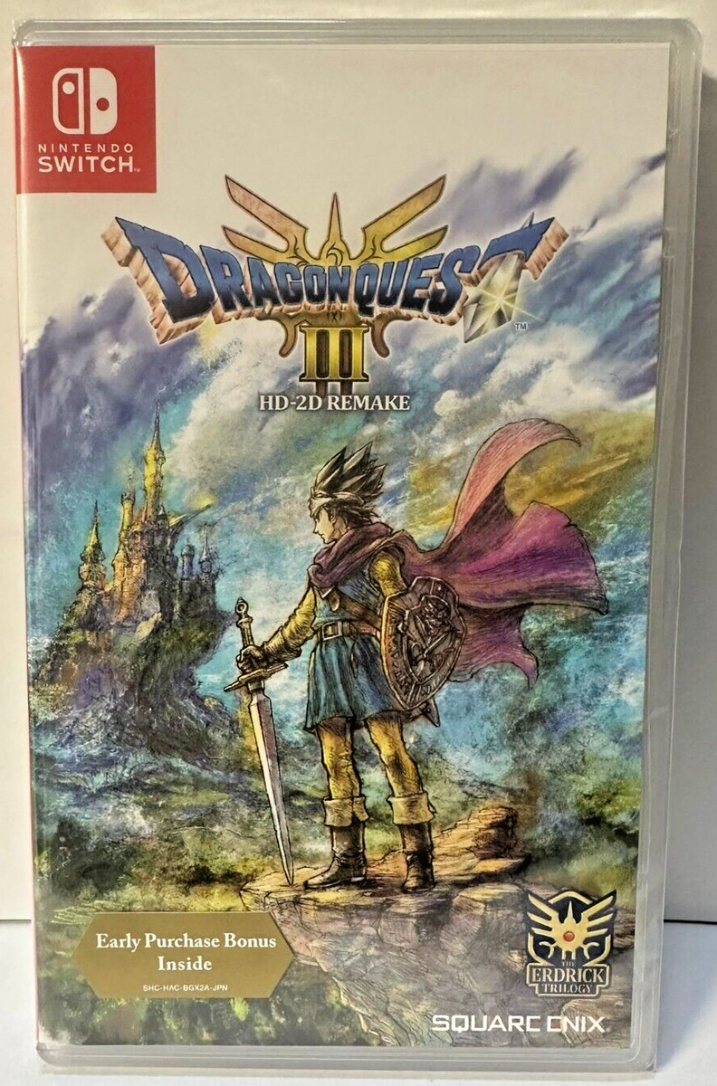美品　DRAGON QUEST III リメイク　中古 Dragon Quest III HD-2D Remake (Xbox Series X) NEW