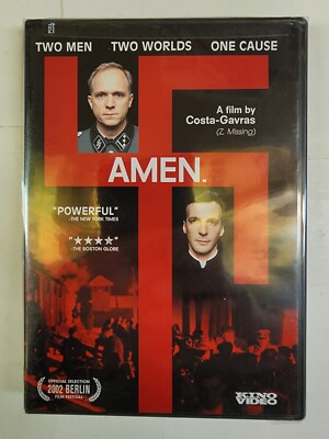 Amen - ULRICH TUKUR - MATHIEU KASSOVITZ (DVD, 2003) BRAND NEW