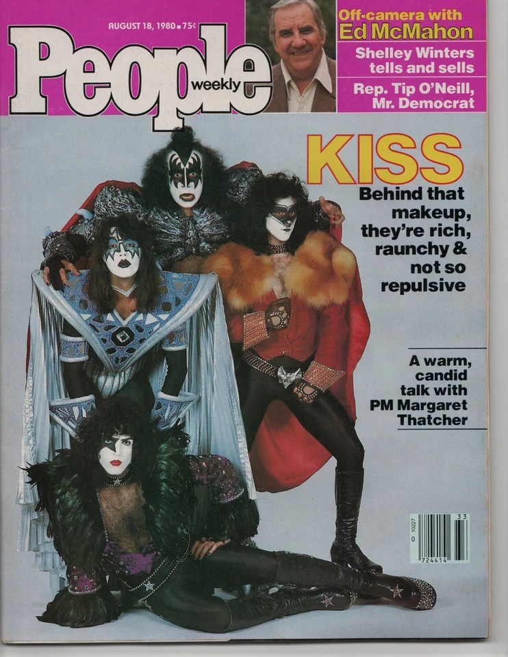PEOPLE MAGAZINE August 18 1980 KISS COVER GENE SIMMONS N.m,unread No Label Foto 2 de 4