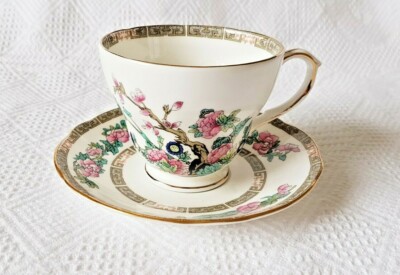 Teetasse & Untertasse ~ Indian Tree ~ Duchess ~ Bone China ~ Vintage