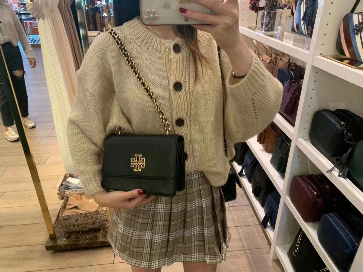 Tory Burch Britten Small Satchel Bag Review 