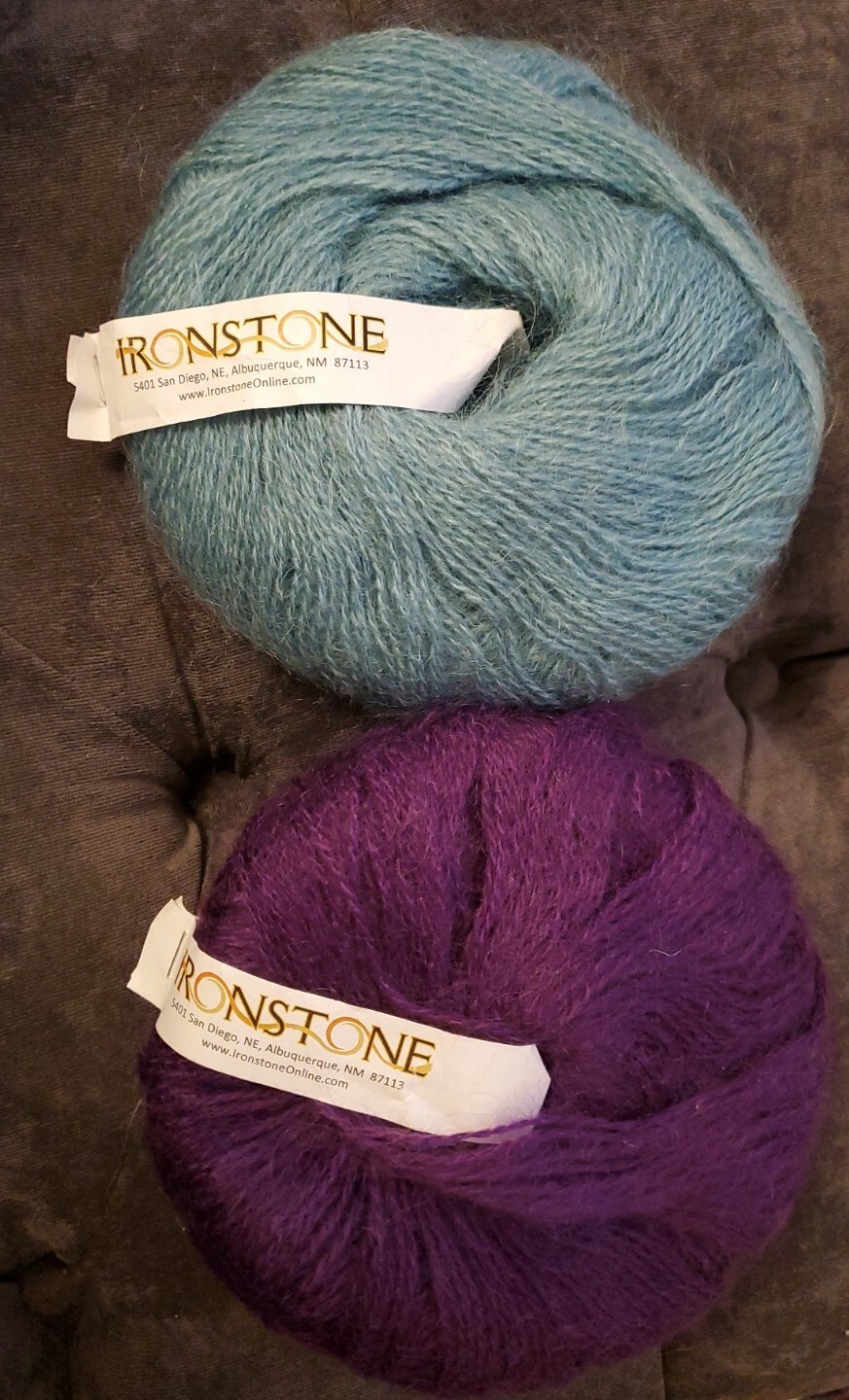 2 CAKES IRONSTONE HERB GARDEN YARN SAGE AMETHYST MOHAIR eBay