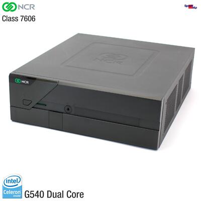 NCR 7606-1007-8801 POS PC COMPUTER TERMINAL CASH REGISTER SYSTEM CASH REGISTER CLASS 7606 160GB
