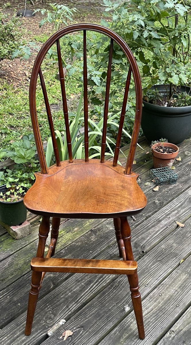 nichols and Stone 木製 椅子 Vintage Nichols and Stone Windsor Youth/Bar Chair. | eBay