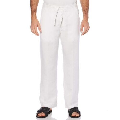 Cubavera Men's Size 2XB 2XL Linen Blend Pants Relaxed Fit Wedding Beach Island - Afbeelding 1 van 5