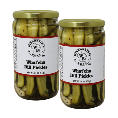 Wisconsin's Best - What'cha Dill Pickles 24 oz. (2 Pack)