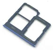 OEM SAMSUNG GALAXY A40 SM-A405FN/DS ORIGINAL BLUE MICRO SD SIM CARD TRAY HOLDER