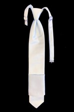 Men's Light Blue Long Tie and Pocket Square Hanky Pre-Tied Wedding Groom Prom