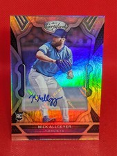 2022 Panini Certified Nick Allgeyer Toronto Blue Jays RC Rookie Auto Autograph 
