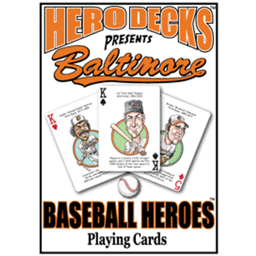 MLB Baseball Hero Decks Caricature 52 Playing Cards rare custom Parody art - Picture 23 of 40