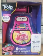 TROLLS BLUETOOTH MP3 KARAOKE DISTRESSED PKG