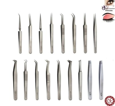 Beauty Wimpern Augenbrauenverlängerung Pinzette Russian Volume Lash 3D 4D 6D alle Typen