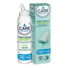Care for You Spray Nasale Isotonico Nebulizzato, con Acqua di Mare, 125ml