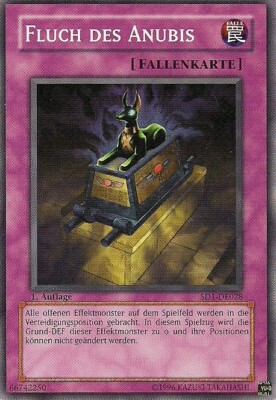 SD1-DE028 Fluch des Anubis 1 Aufl aus Dragon`s Roar