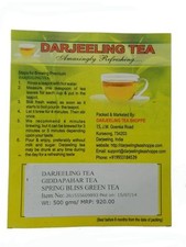 Darjeeling Tea FRESH FIRST FLUSH 2026 SPRING BLISS GREEN TEA 500 gms