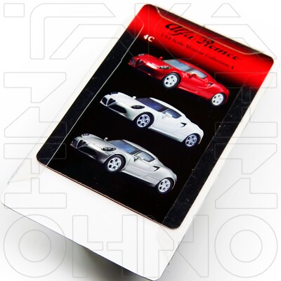 ALFA ROMEO 4C 2013 MINICAR COLLECTION 4 KYOSHO 1:64 RED METALLIC