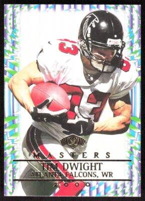 2000 6561B Collector's Edge Masters Retail TIM DWIGHT Atlanta Falcons #7