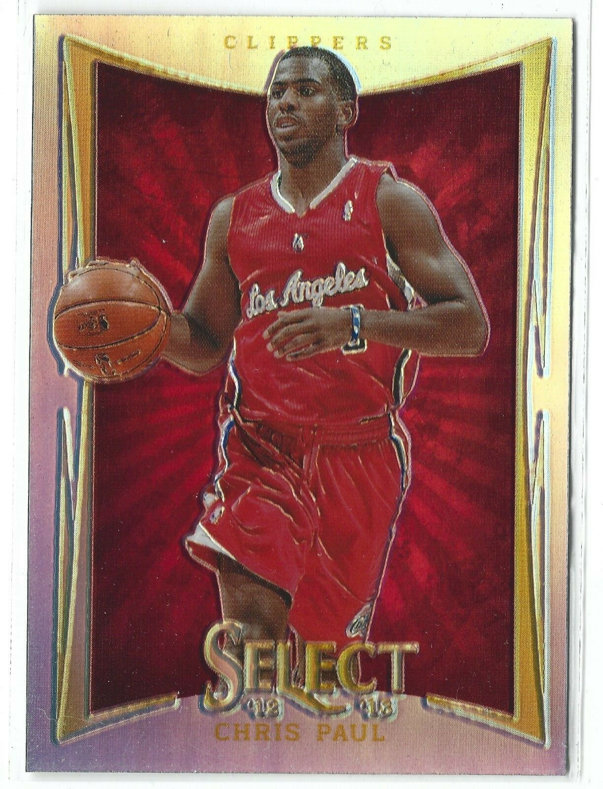 CHRIS PAUL 2012-13 Panini Select #48 Silver Prizm